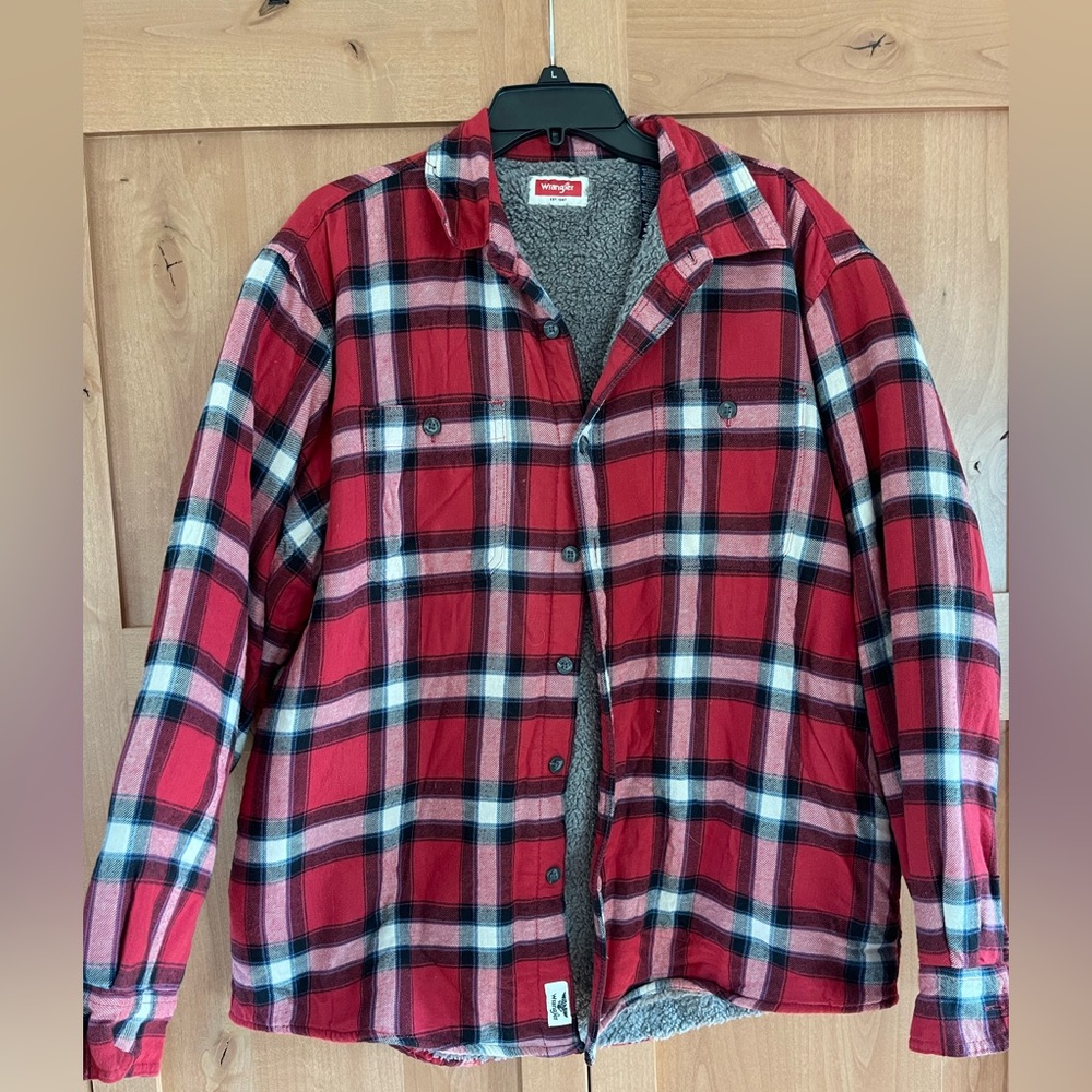 Wrangler Sherpa Lined Shaket